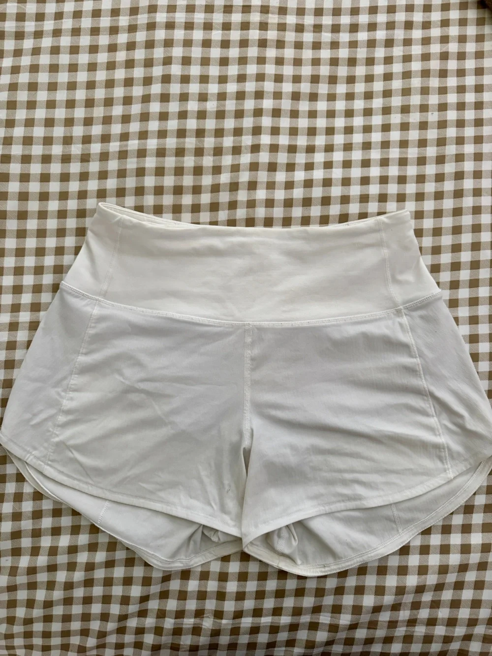 lululemon Speed Up High Rise Lined Short 4”